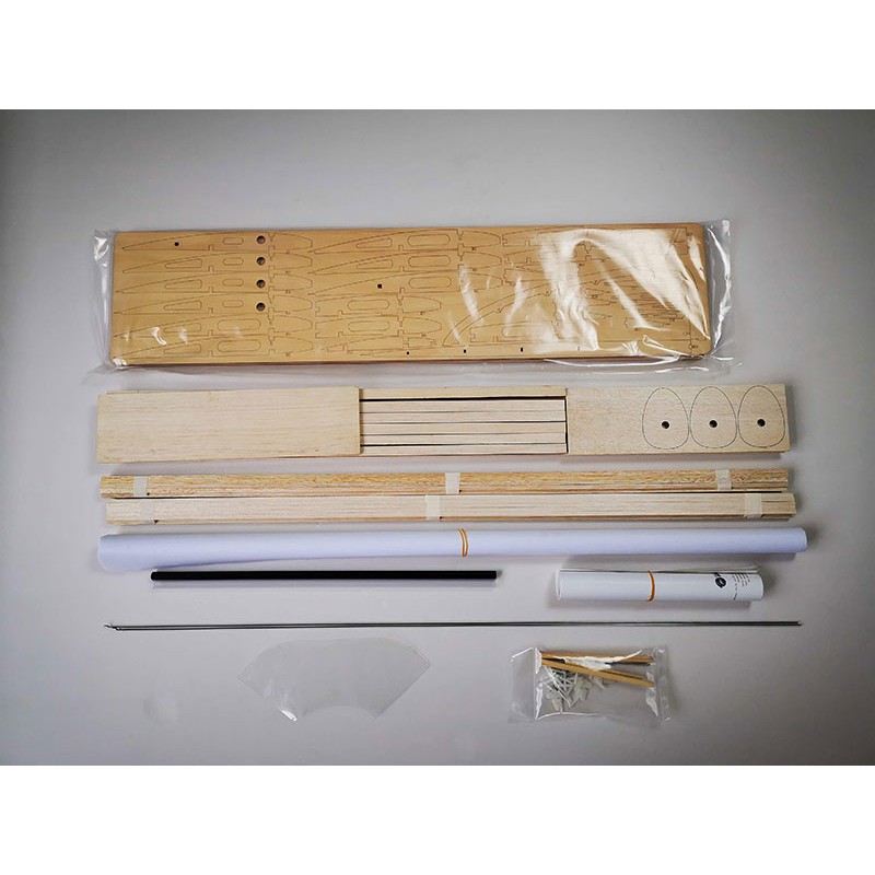 glider Sinbad 2500mm vintage glider KIT PG Modelisme